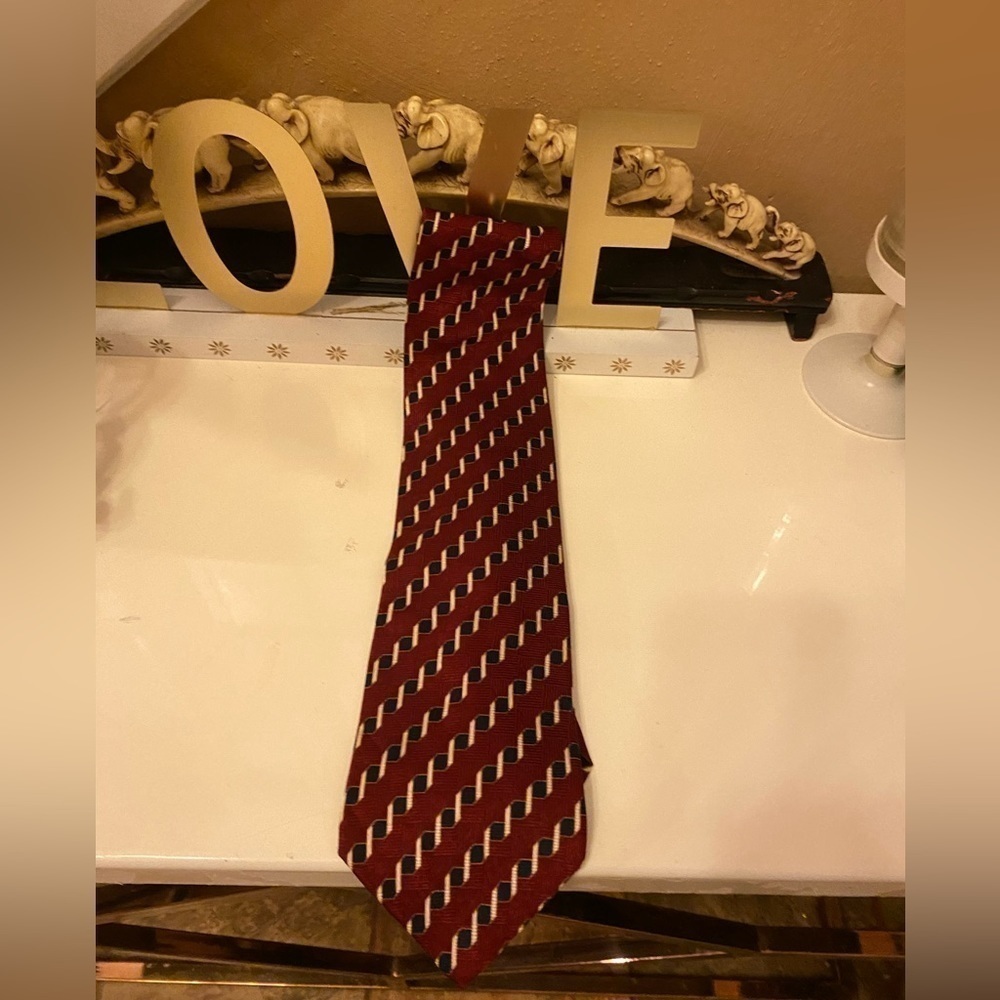 NEO BILL BLASS SILK MENS TIE - Picture 1 of 5